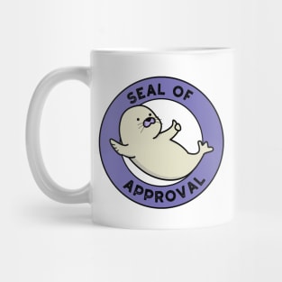 Seal Of Approval Cute Seal Pun Mug